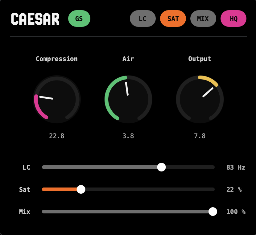 CAESAR UI